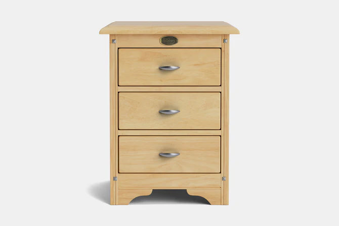 Villager 3-Drawer Bedside
