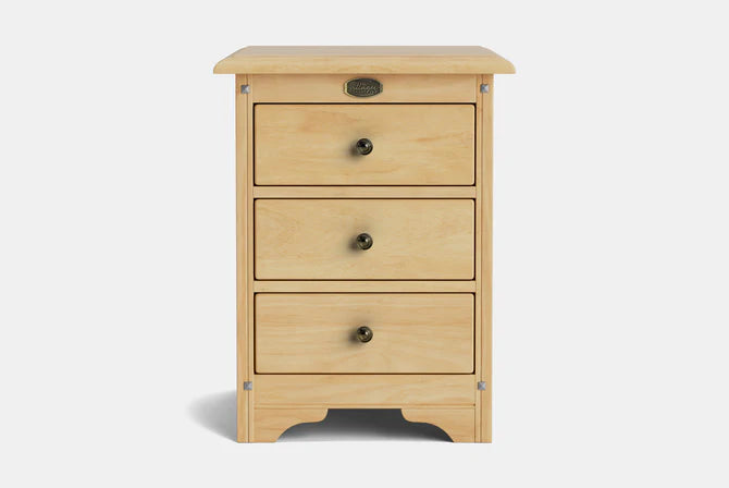 Villager 3-Drawer Bedside