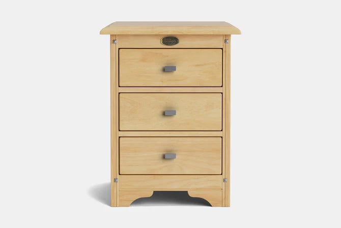 Villager 3-Drawer Bedside
