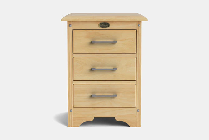 Villager 3-Drawer Bedside
