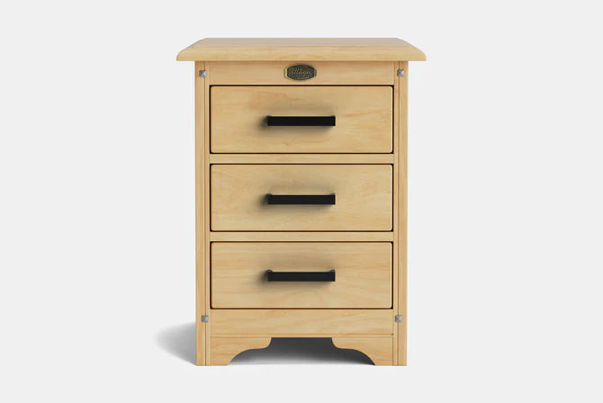Villager 3-Drawer Bedside
