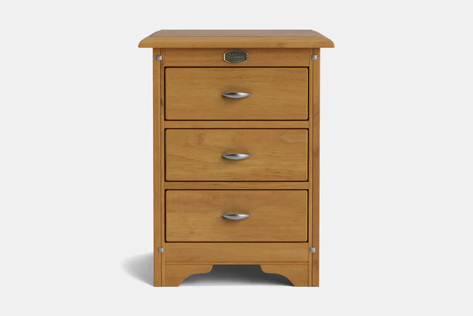 Villager 3-Drawer Bedside