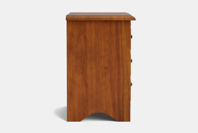 Villager 3-Drawer Bedside