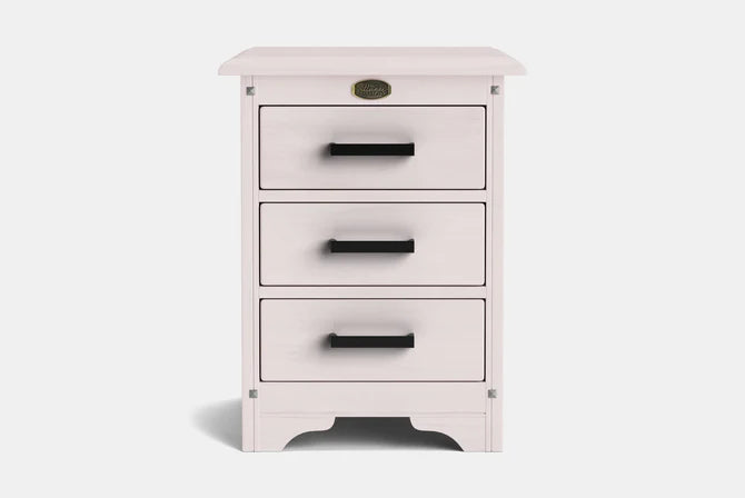 Villager 3-Drawer Bedside