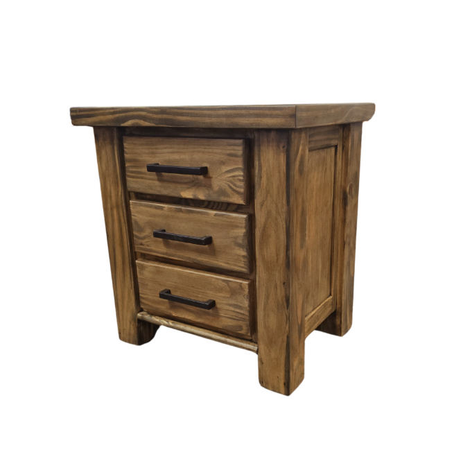 Woolshed 3-Drawer Bedside