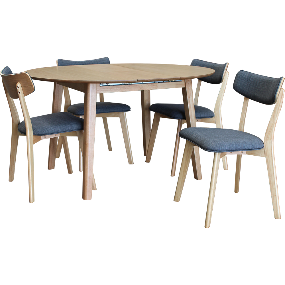 Kapiti 5-Piece Extension Dining Suite
