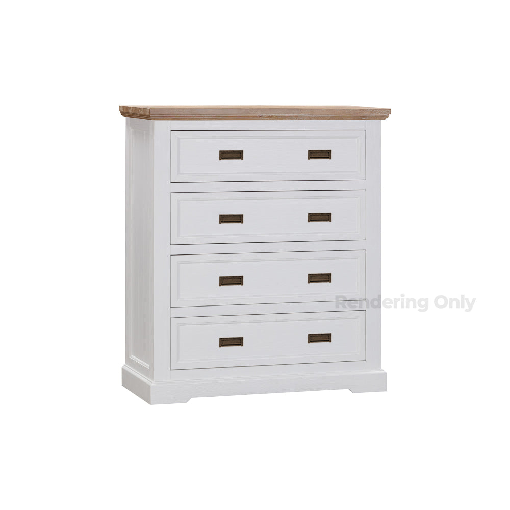 Parisian 4-Drawer Tallboy