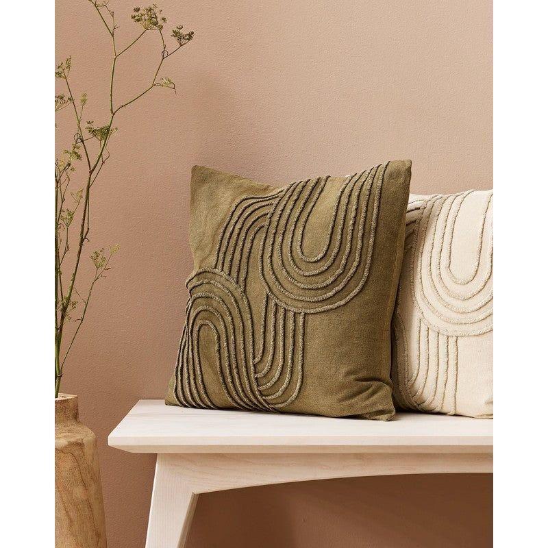 Gatsby Olive Cushion