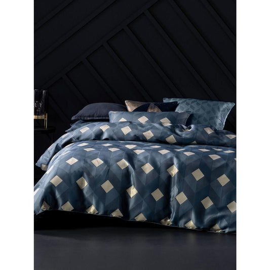 Everett Navy Duvet Cover Set