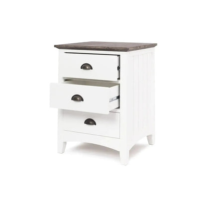 Provence 3-Drawer Bedside