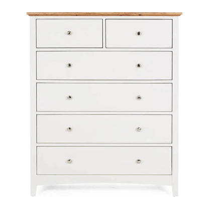 Jessica 6-Drawer Chest - Oak