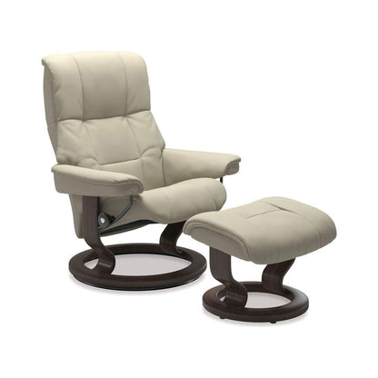 Mayfair Medium Leather Recliner - Classic Base