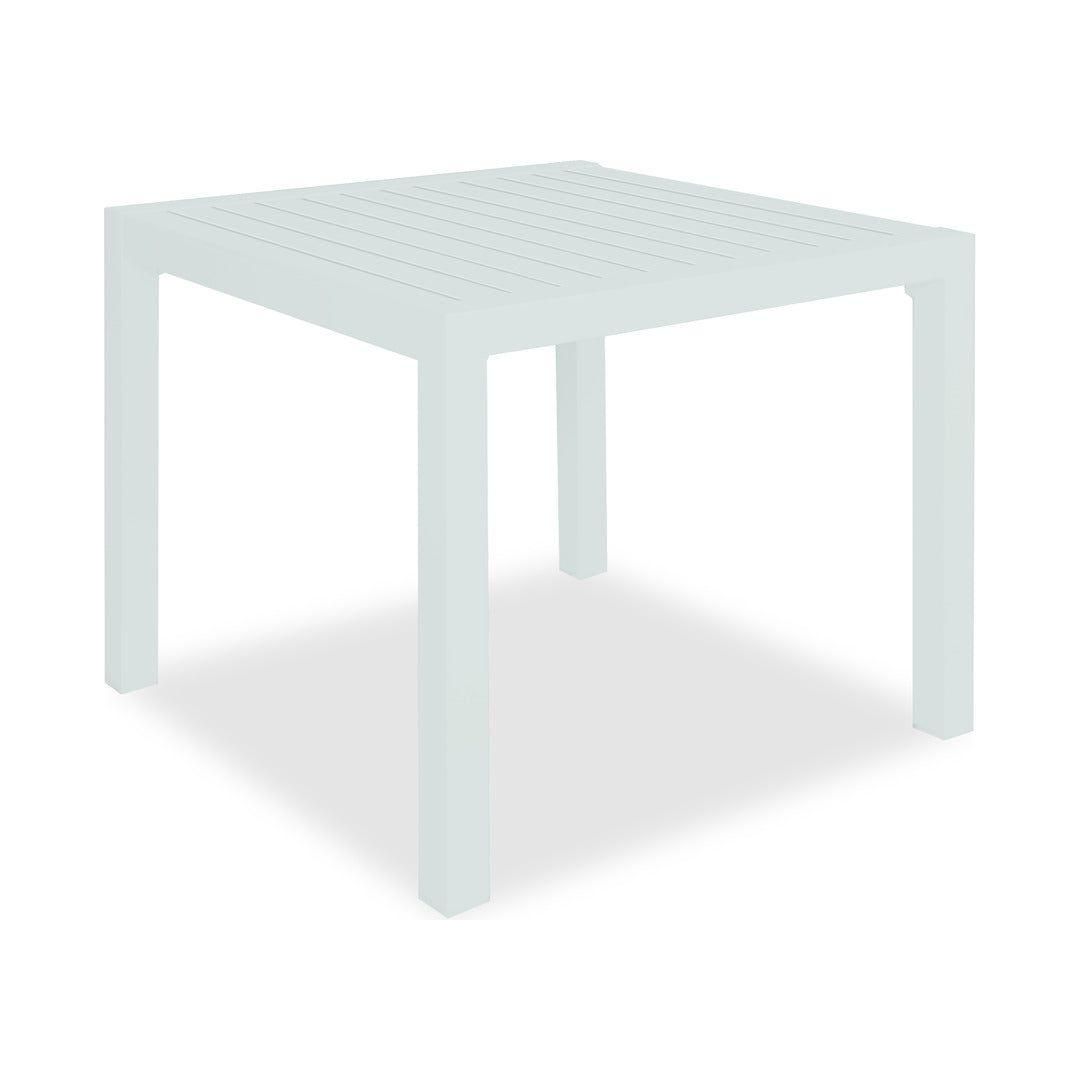 Matzo 900 Square Outdoor Table - White