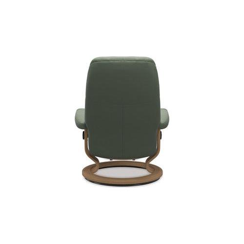 Consul Medium Leather Recliner - Classic Base