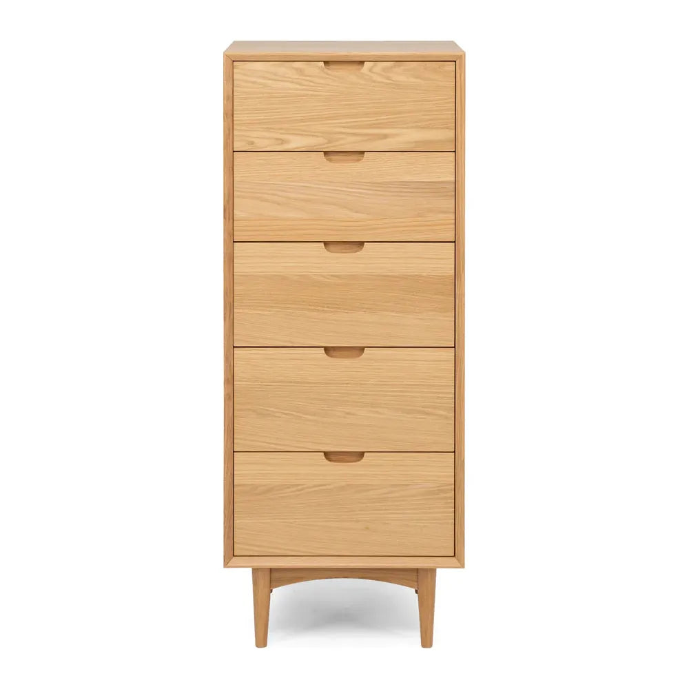 Oslo 5-Drawer Tallboy