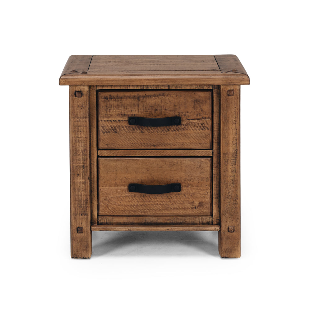 Oberon 2-Drawer Bedside