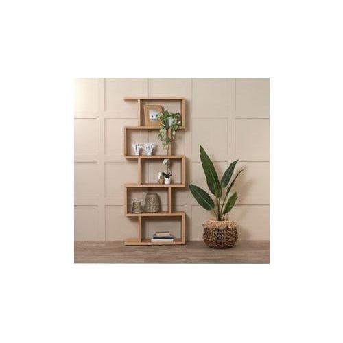 Zig Zag 80 Wall Unit - Oak