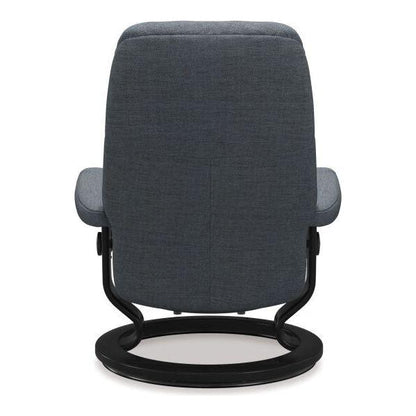 Consul Medium Fabric Recliner - Classic Base