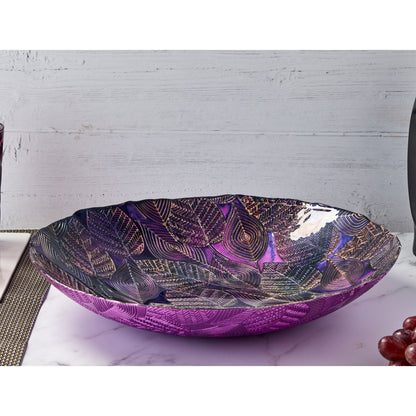 Autumnal Amethyst Bowl