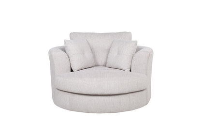 Alva Swivel Armchair - Fabric