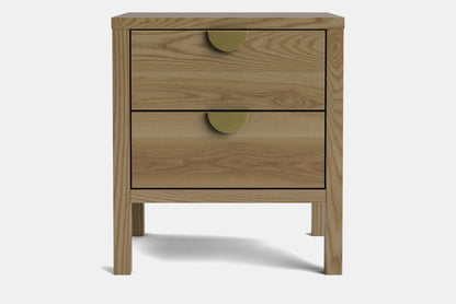 Andes 2-Drawer Bedside