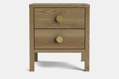 Andes 2-Drawer Bedside