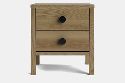 Andes 2-Drawer Bedside