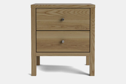 Andes 2-Drawer Bedside