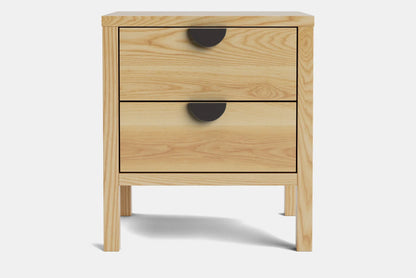 Andes 2-Drawer Bedside