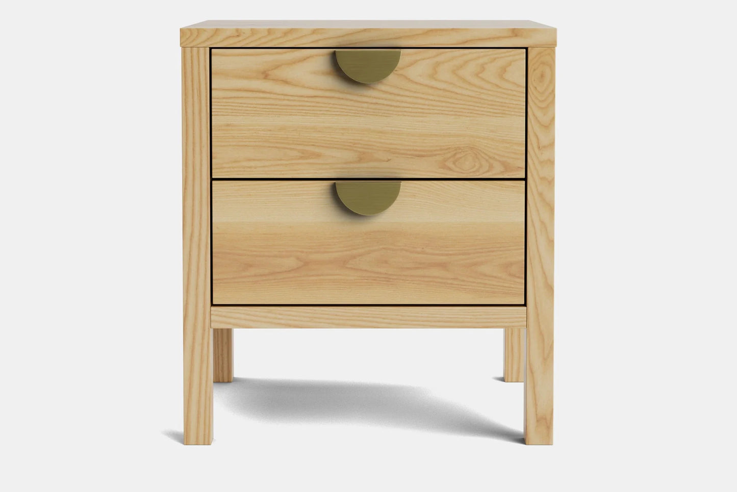 Andes 2-Drawer Bedside