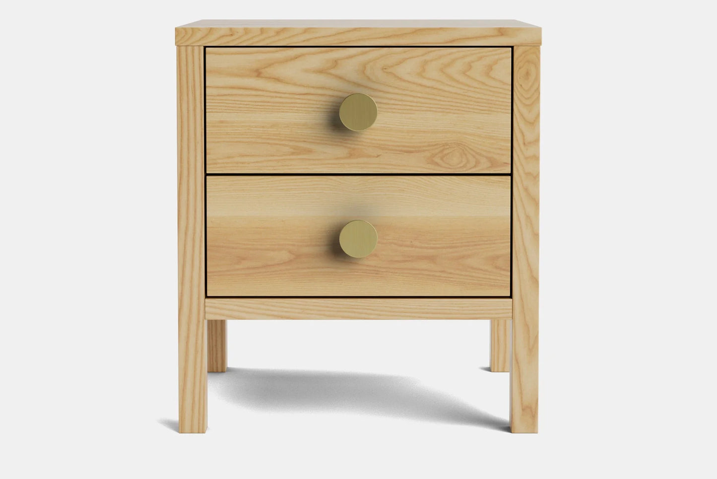 Andes 2-Drawer Bedside