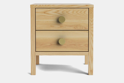 Andes 2-Drawer Bedside