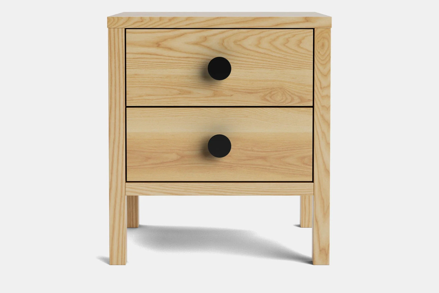 Andes 2-Drawer Bedside