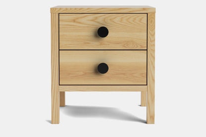 Andes 2-Drawer Bedside
