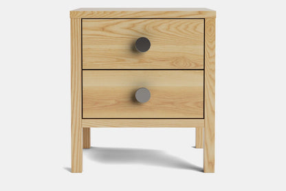 Andes 2-Drawer Bedside