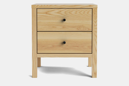 Andes 2-Drawer Bedside