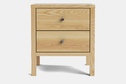 Andes 2-Drawer Bedside