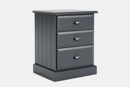 Andorra 3-Drawer Bedside