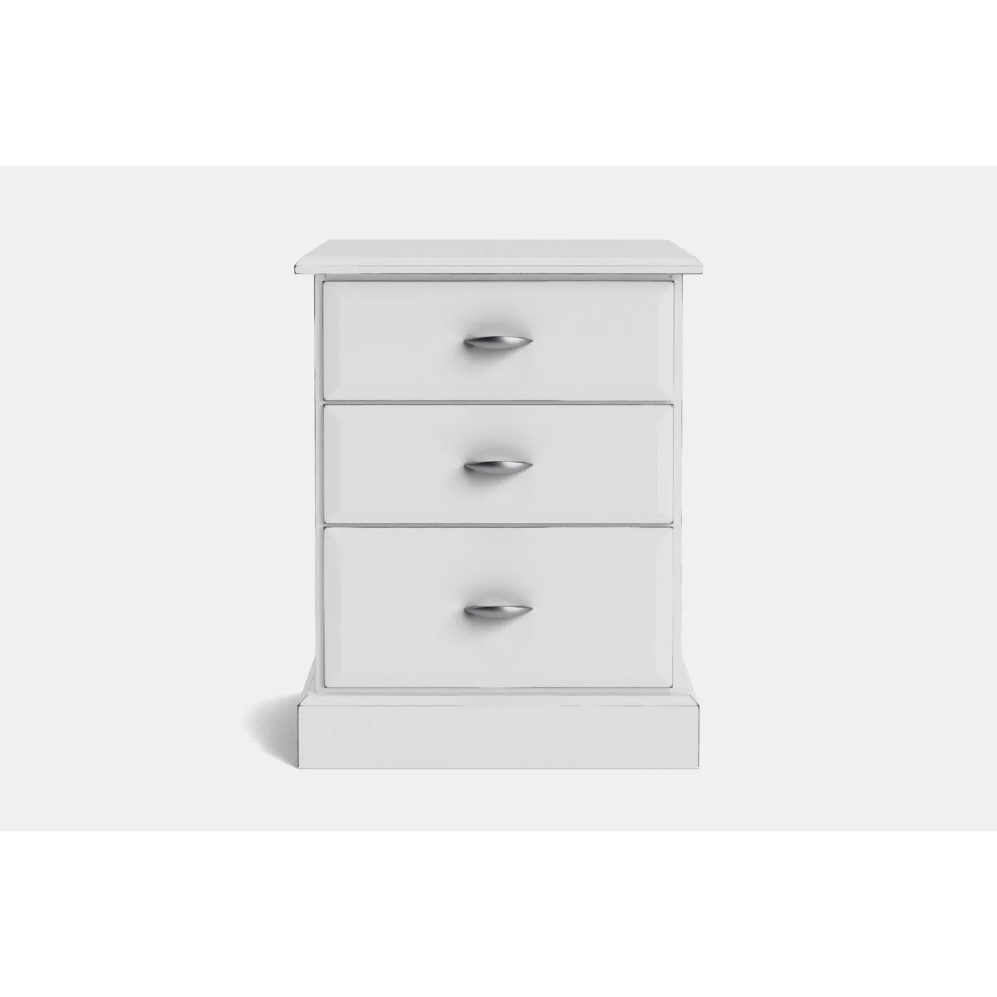Andorra 3-Drawer Bedside