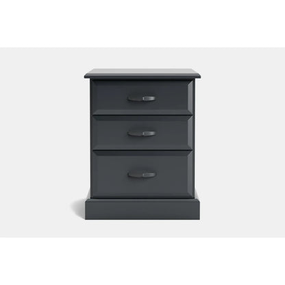 Andorra 3-Drawer Bedside