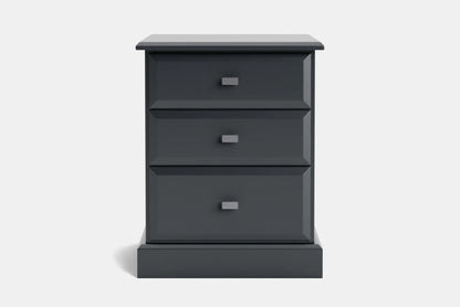 Andorra 3-Drawer Bedside