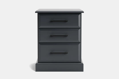 Andorra 3-Drawer Bedside