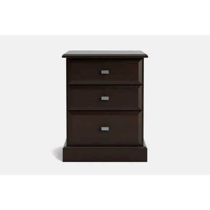 Andorra 3-Drawer Bedside