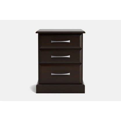 Andorra 3-Drawer Bedside