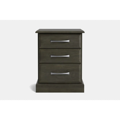 Andorra 3-Drawer Bedside