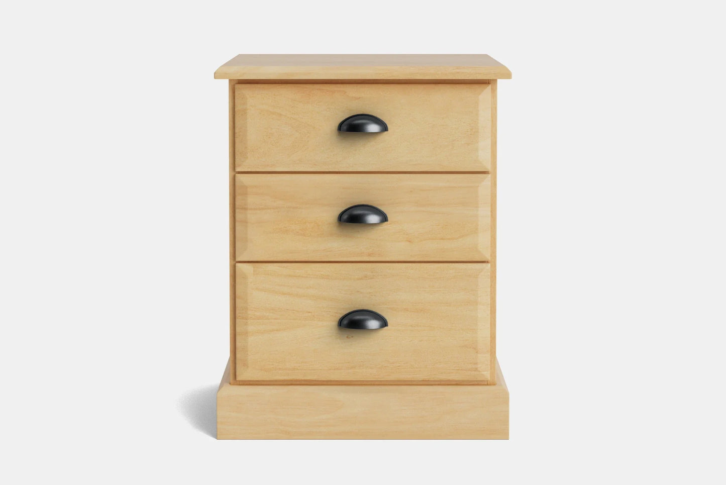 Andorra 3-Drawer Bedside