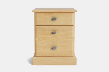Andorra 3-Drawer Bedside