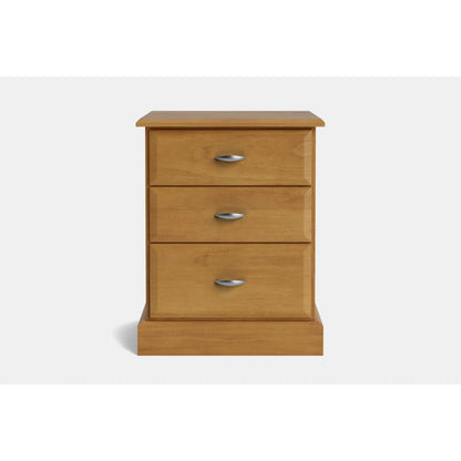 Andorra 3-Drawer Bedside