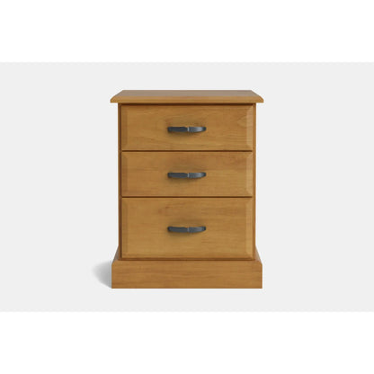 Andorra 3-Drawer Bedside