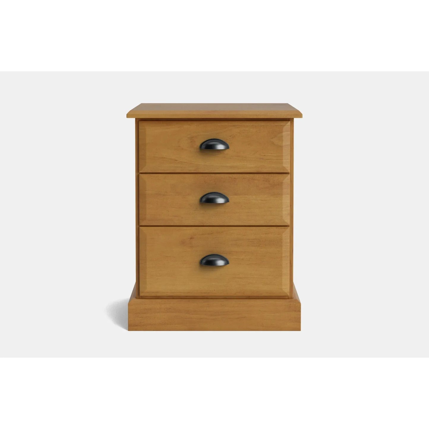 Andorra 3-Drawer Bedside
